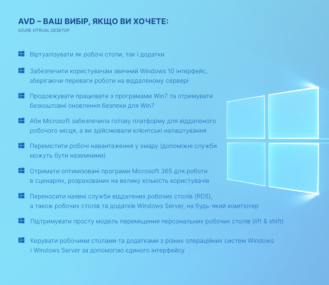 ТОП-5 хмарних рішень Microsoft Azure зі спецумовами для ритейл-компаній України